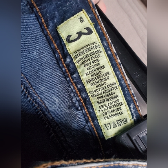 Indigo Rein Soft Stretch Acid Wash Skinny Jean Jeggings - Picture 2 of 10